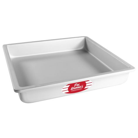 Fat Daddio's Square Cake Pan 12" x 12" x 2"