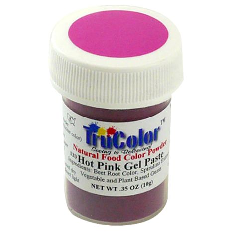 TruColor Natural Super Pink Gel Paste Powder Color, 9g