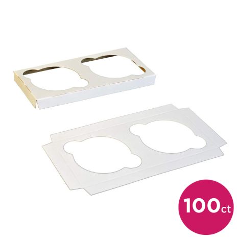 2 Count Jumbo Cupcake Insert 100 ct