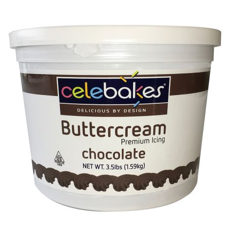 Buttercream Icing Chocolate 3-1/2#