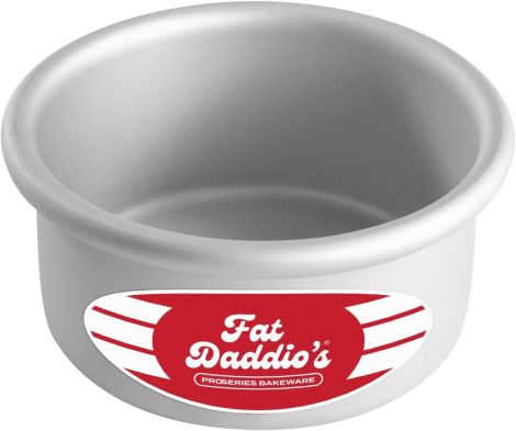 Fat Daddio's Round Cake Pan 4" x 2"