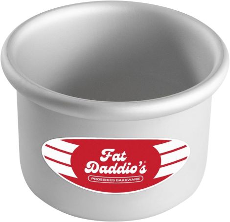 Fat Daddio's Round Cake Pan 4" x 3"