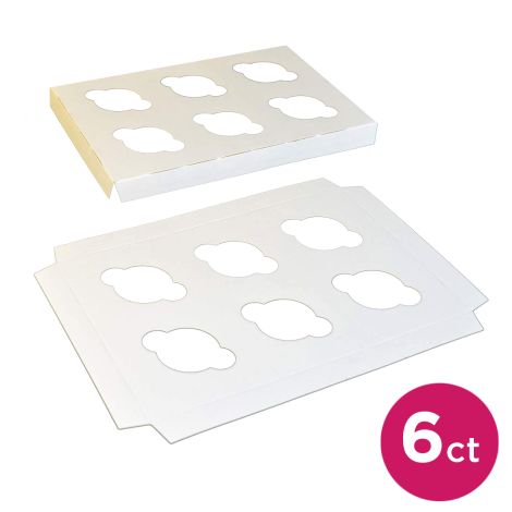 6 Count Jumbo Cupcake Insert 6 ct