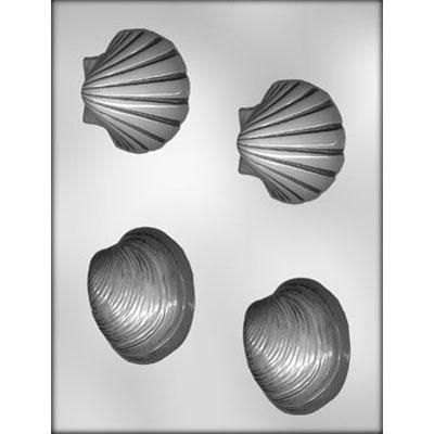 2-3/4" Shells Choc Mold