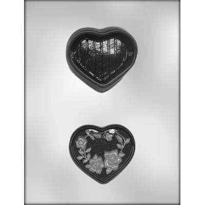 3-1/4" Heart Box Choc Mold