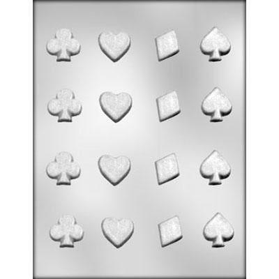 1-1/4" Card Suit Choc Mold