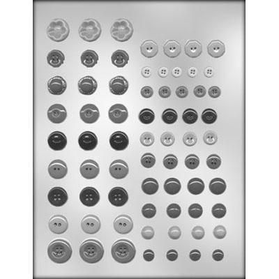 Button Assortment Choc Mold