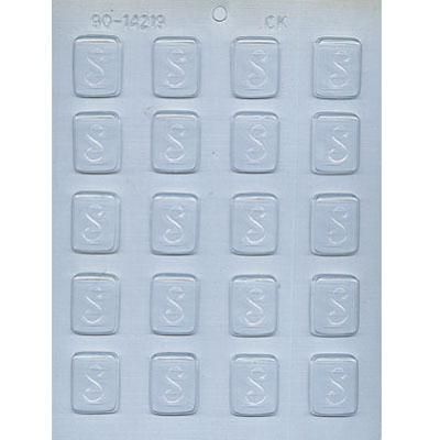 1-1/4" Initial S Mint Choc Mold