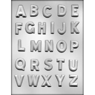 1-1/4" Alphabet Choc Mold