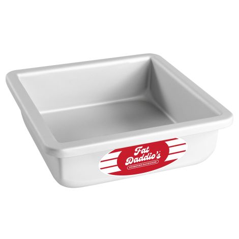 Fat Daddio's Square Cake Pan 6" x 6" x 2"