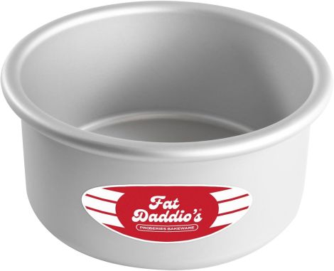Fat Daddio's Round Cake Pan 6" x 3"