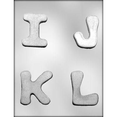 2-3/4" I-J-K-L Choc Mold