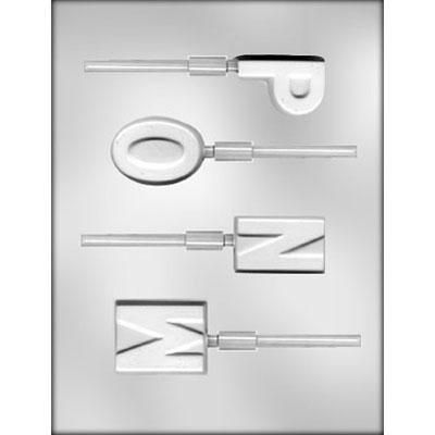 Initial M-N-O-P Skr Choc Mold