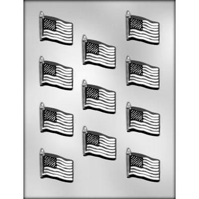 1-5/8" Flag Choc Mold