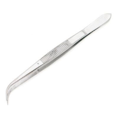 4-1/2" Angled Tweezers