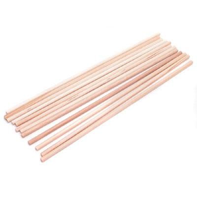 1/4 X 12" Wooden Dowels, 12ct