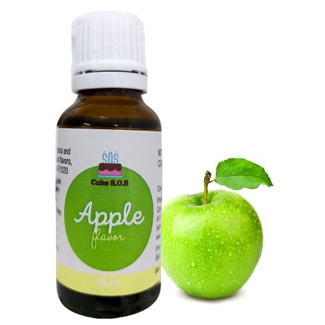 Apple Flavor, 0.68 oz (20 ml.)