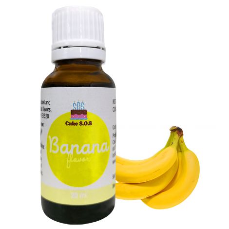 Banana Flavor, 0.68 oz (20 ml.)