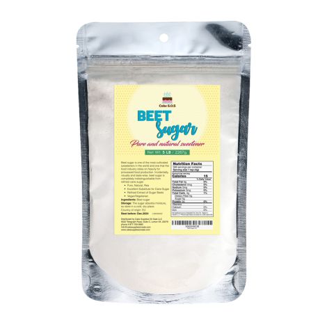 Beet Sugar 5 lb. by Cake S.O.S