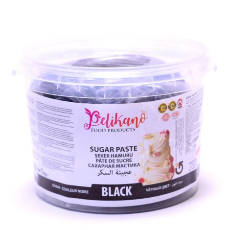 Sugar Paste Fondant - Black 2.2 LB