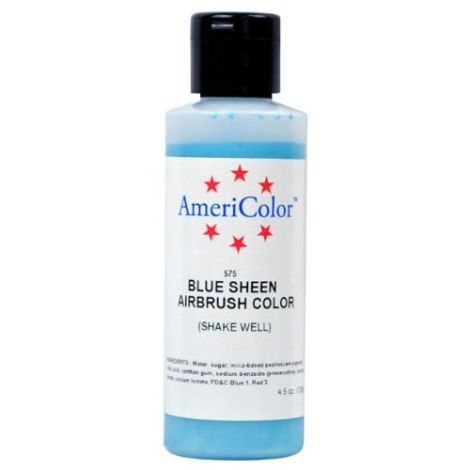 Amerimist Airbrush Color Blue Metalic Sheen 4.5 oz