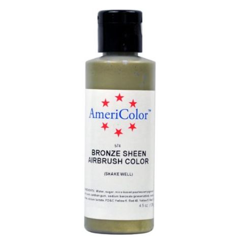 Amerimist Airbrush Color Bronze Metalic Sheen 4.5 oz