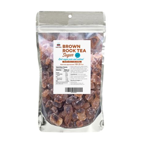 Brown Rock Tea Sugar Large, 16 oz.