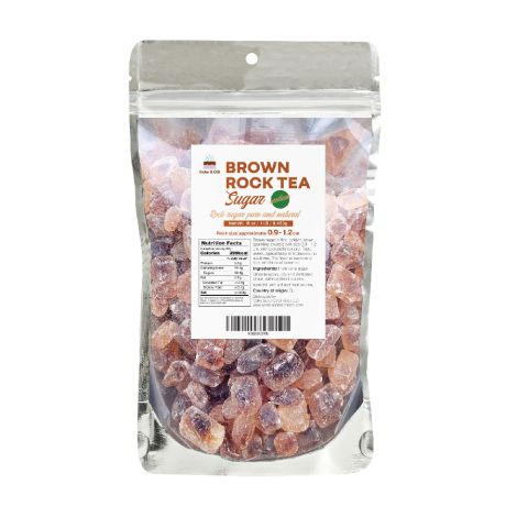 Brown Rock Tea Sugar 16 oz. 