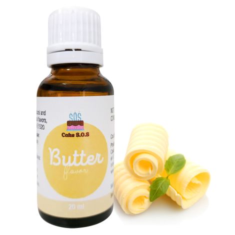 Butter Flavor, 0.68 oz (20 ml.)
