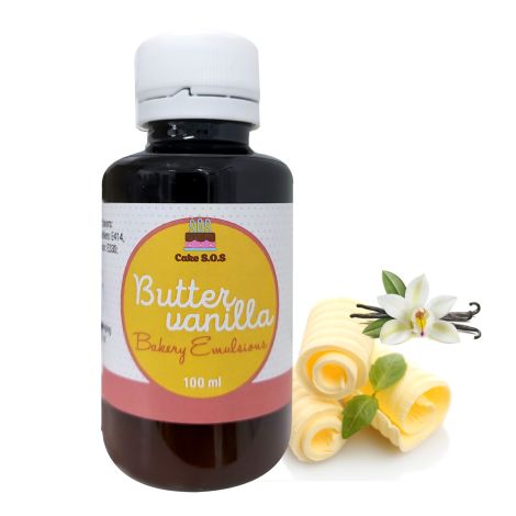 Butter Vanilla Emulsion, 3.38 oz (100 ml)