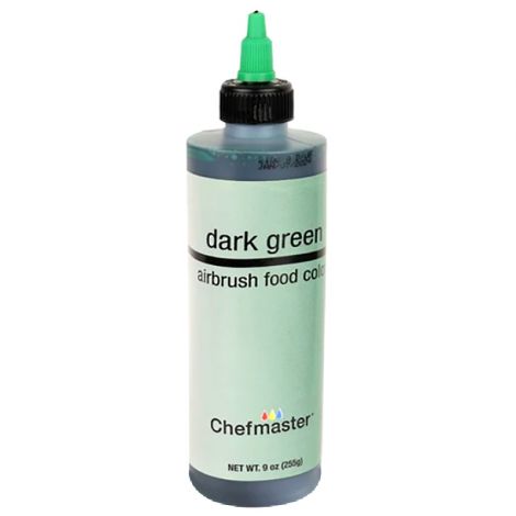 Airbrush Food Color Dark Green - 9 oz