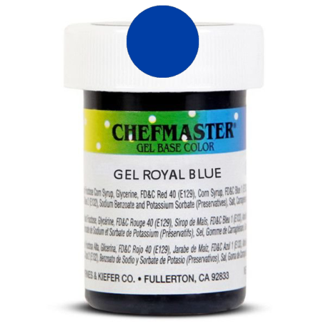 Gel Food Color Royal Blue - 1 oz