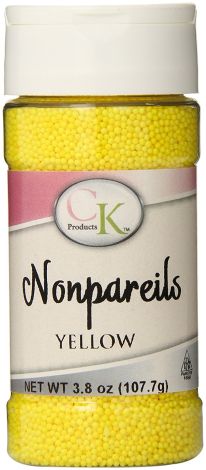 3.8 oz Non-Pareils Yellow