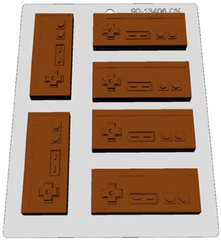 Classic Video Games Controller Choc Mold