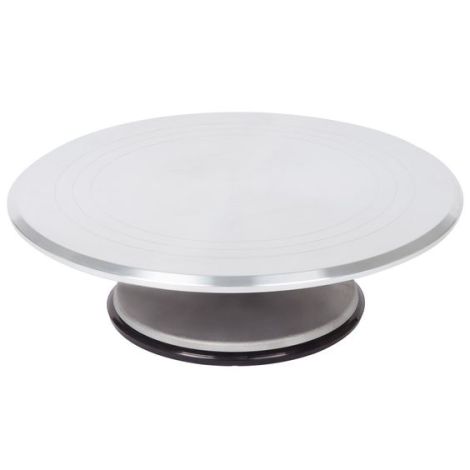 Revolving Cake Stand 12" Alumin