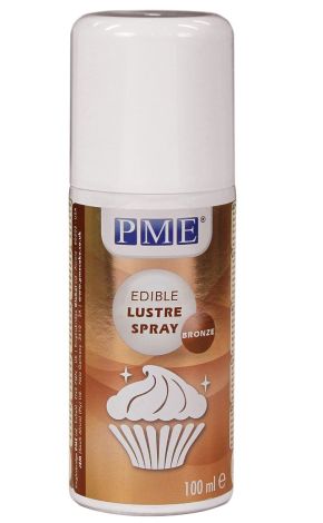 Bronze Edible Lustre Spray 100ml