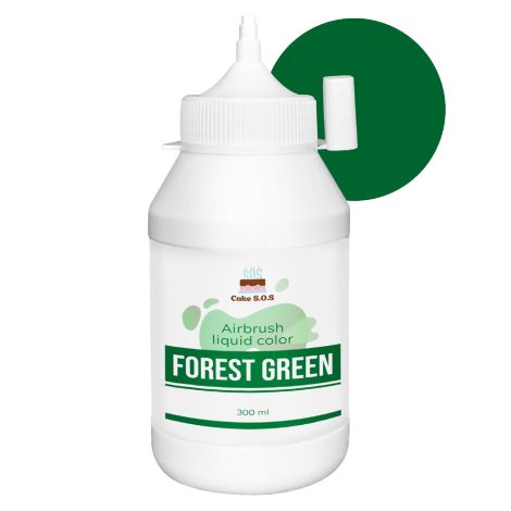 Airbrush liquid color 10 oz (300 ml) - Forest Green
