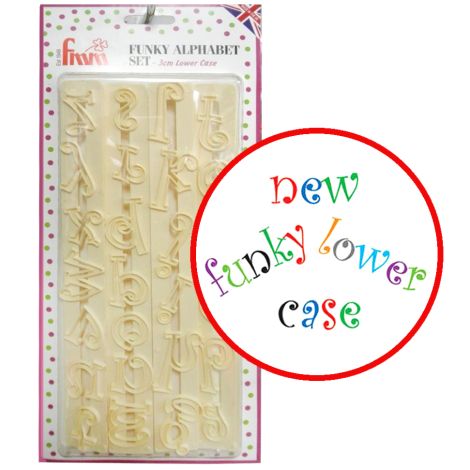 Funky Alphabet Lower Case Set