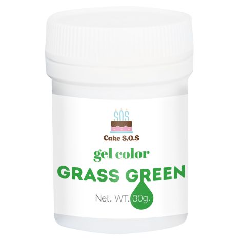 Grass Green Gel Color, 1oz (30 grams)