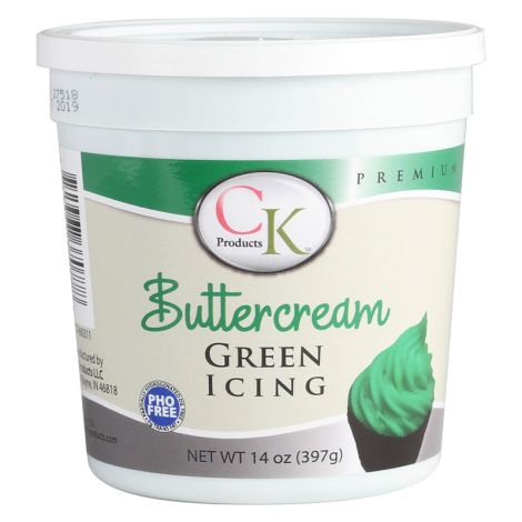 Buttercream Icing 14 oz Green
