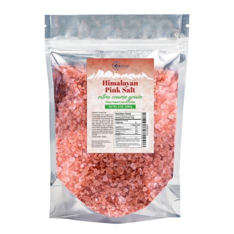Himalayan Pink Salt, Extra Coarse Grain 5 lb., by Salt 4U