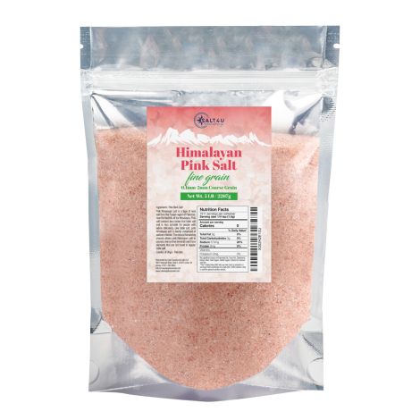 Himalayan Pink Salt, Fine Grain 5 lb., by Salt 4U