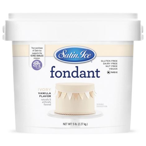 Satin Ice Fondant Ivory 5#