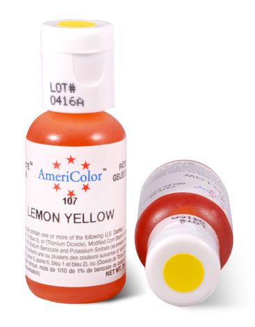 Americolor Lemon Yellow 3/4 oz