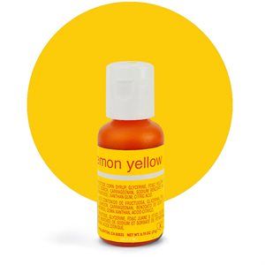 Liqua-Gel Food Lemon Yellow .70 oz  