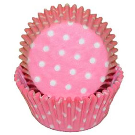 Light Pink Polka Dot Baking Cups, 500 ct.