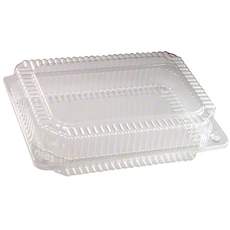 Multi-Purpose Hinge Container 9" x 6 1/2" x 2 5/16", 100 ct