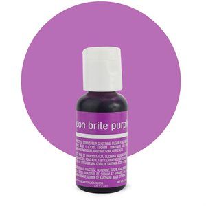 Liqua-Gel Food Neon Brite Purple .70 oz  