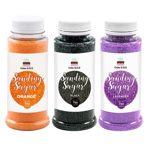 Halloween Collection - Orange, Lavender, Black, 7 oz.