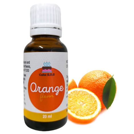 Orange Flavor, 0.68 oz (20 ml.)
